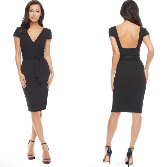 dana wrap waist cocktail dress *911 the Population Dress Sz L $188 cf-size-medium dress from Shoshanna is Long Dress with Asymmetric Womens dresses Size:4 oz